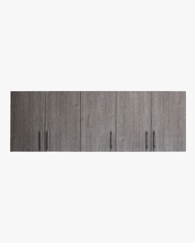 Mueble colgante de cocina 4 puertas en melamina color blanco liso
